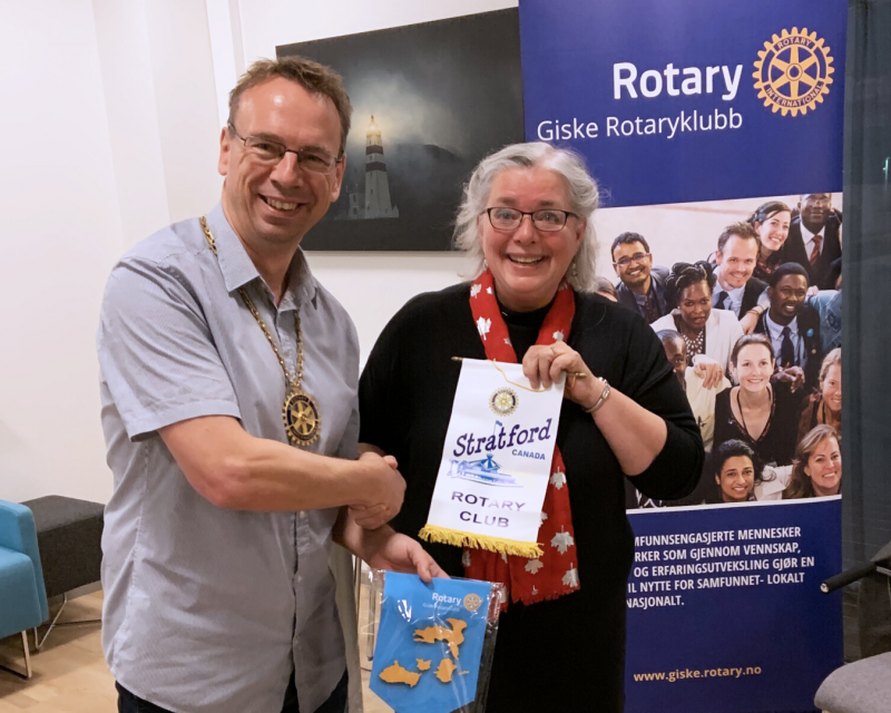 Et fyrverkeri på besøk!