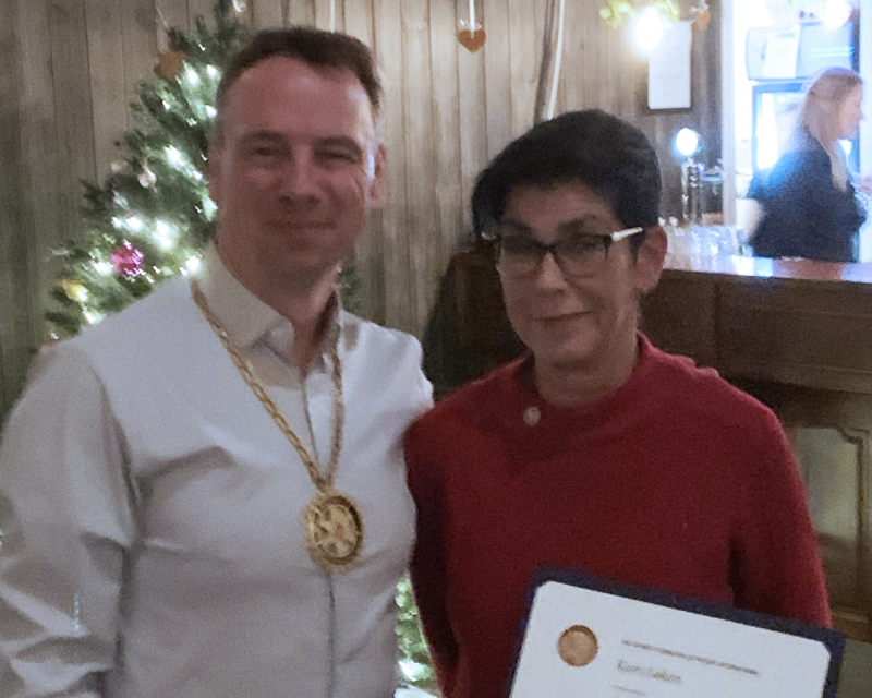 Paul Harris tildelt Kari Løken