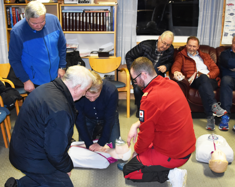 Hjertestarter til sambrukshuset