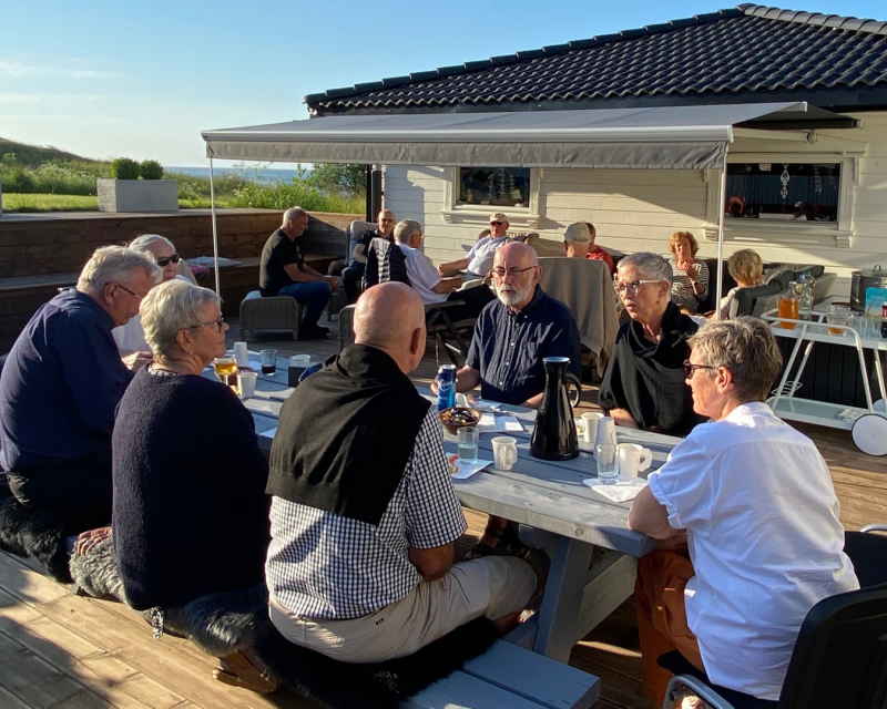 Sommerfest med presidentskifte