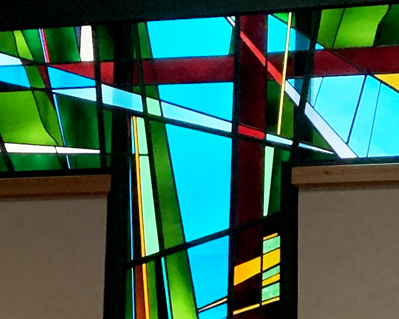 Med kunstneren inn i Johanneskapellet