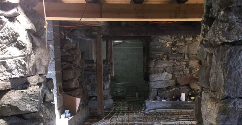 De gikk i kjelleren …