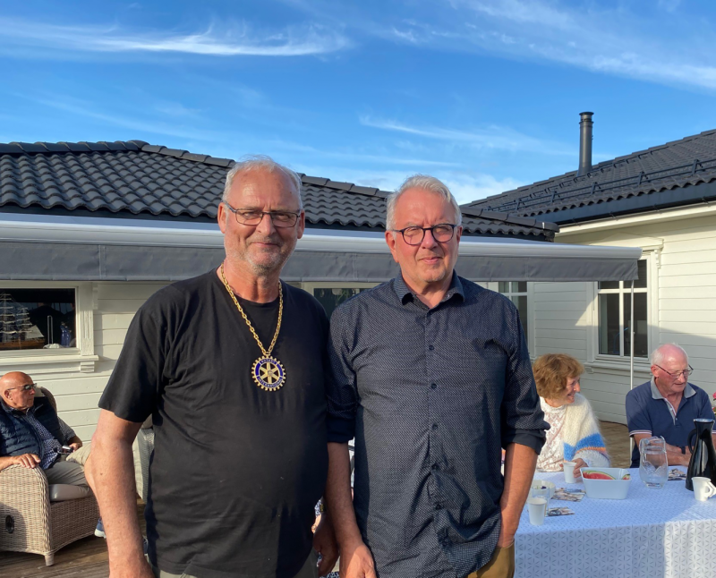 Presidentskifte i Giske Rotaryklubb
