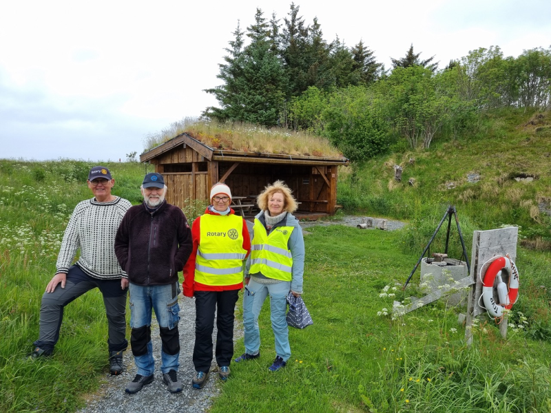 Startar naturmøteplass på Roald