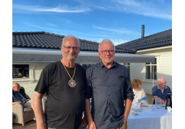 Presidentskifte i Giske Rotaryklubb