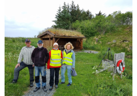 Startar naturmøteplass på Roald