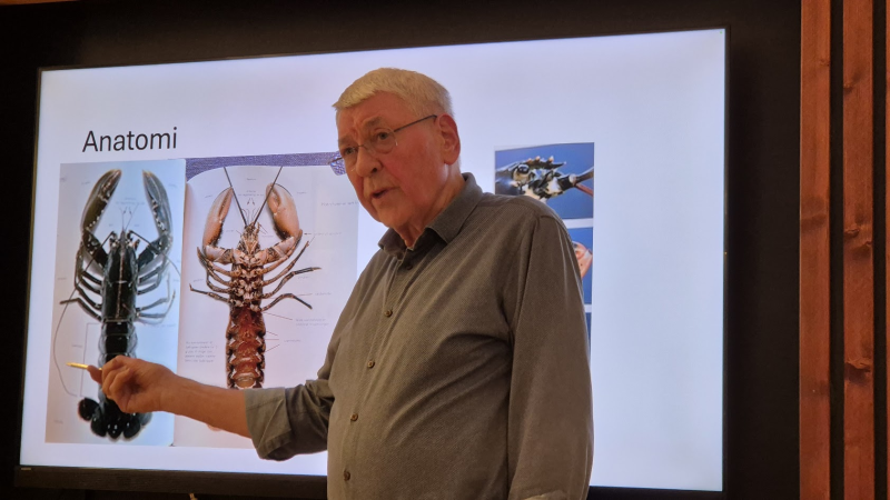 Sverre fortel om hummaren